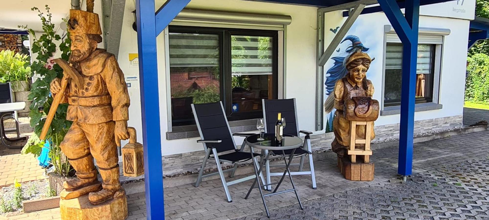 Fewo Harz Haennig 1 Wieda ภายนอก รูปภาพ